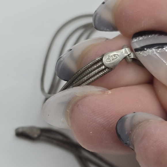 Italian 4 Strand 925 Knot Bracelet - Picture 3 of 4